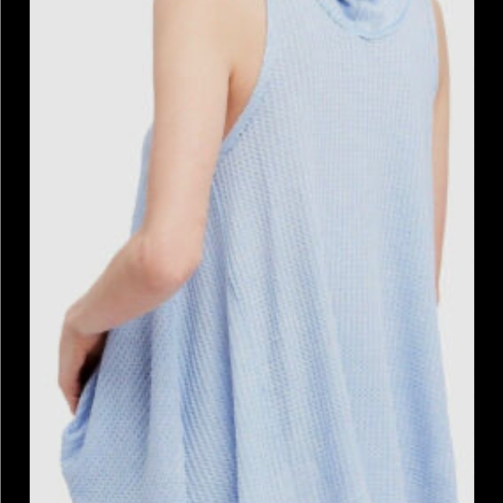 We The Free Swing Light Blue Sleeveless Top - Picture 5 of 6